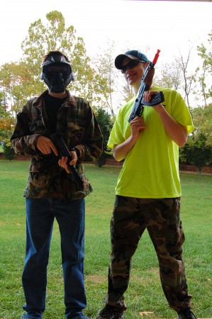 Unacceptable uniform for any Wolverine Commando Units. Blue jeans, brilliant T-shirt, bright hat. The presence of camo does not negate other uniform violations.